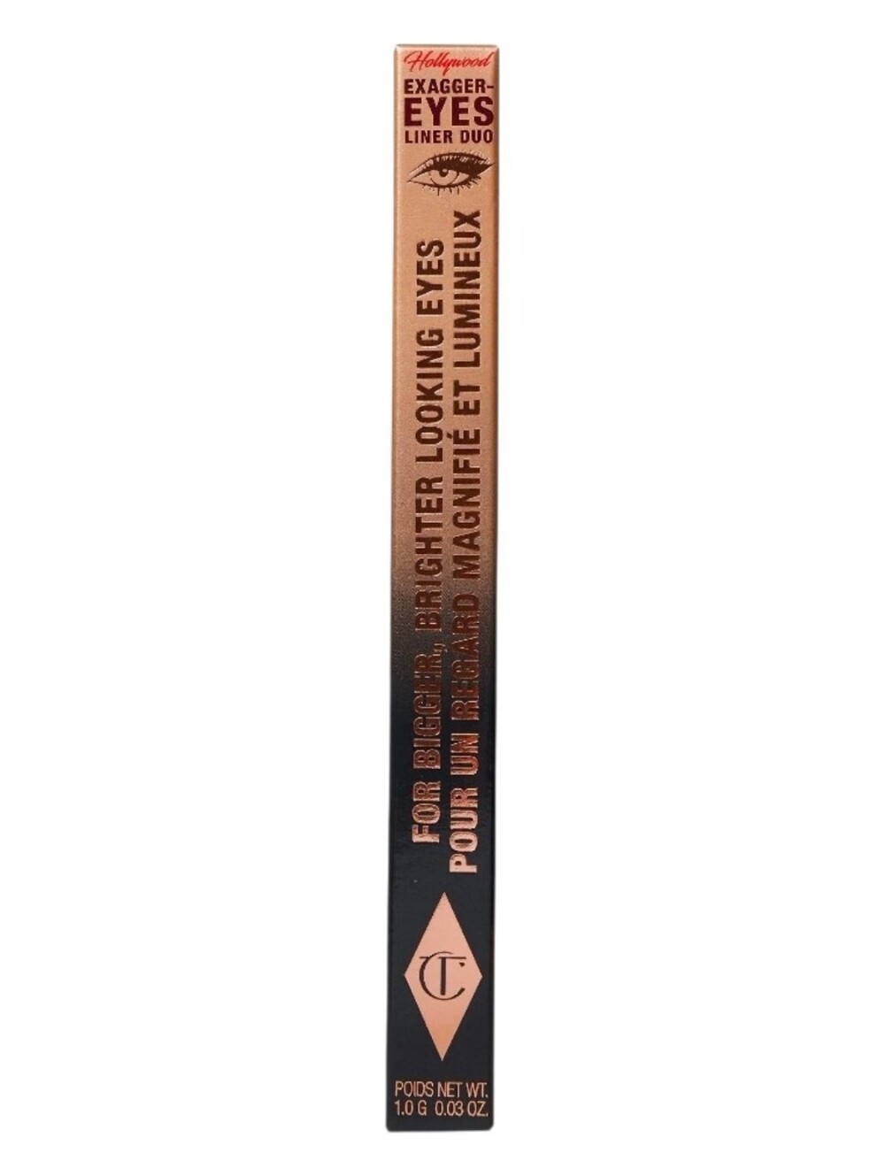 Charlotte Tilbury Hollywood Exagger-Eyes Double-Ended Eyeliner Pencil Two Shades